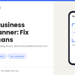 Getting a clean scan on an iPhone business card scanner