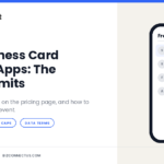 Comparing the hidden limits of a free business card scanner app