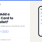 Sharing a business card from an iPhone with Apple Wallet, NameDrop and a QR code