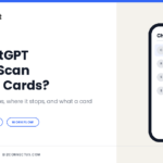 ChatGPT compared with a business card app for designing and scanning business cards