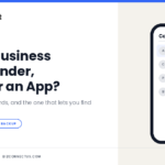Business cards in a binder, phone photos and a business card app compared
